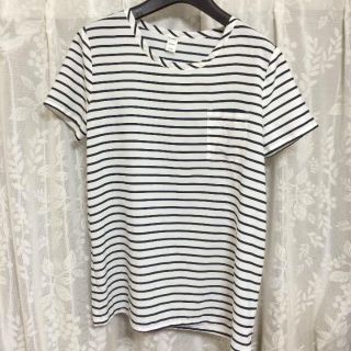 オールドネイビー(Old Navy)のOLD NAVY ティーシャツ ストライプ オールド ネイビー  半袖(Tシャツ(半袖/袖なし))