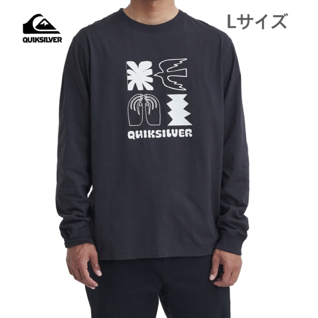 QUIKSILVER(クイックシルバー)の新品タグ付き　QUIKSILVER  クイックシルバー　ロンT  定価5720円 メンズのトップス(Tシャツ/カットソー(七分/長袖))の商品写真