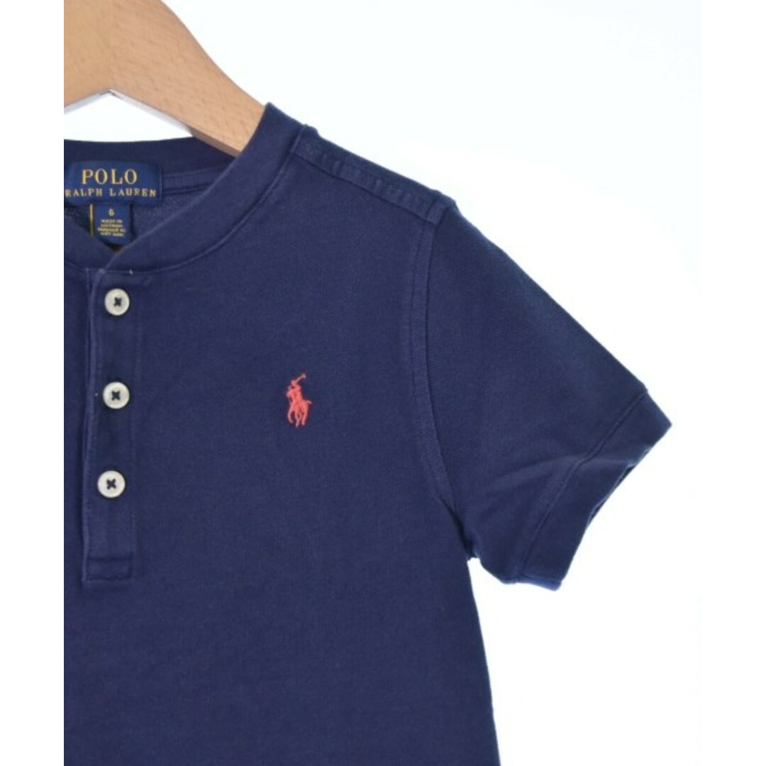 POLO RALPH LAUREN(ポロラルフローレン)のPolo Ralph Lauren Tシャツ・カットソー 120 紺 【古着】【中古】 キッズ/ベビー/マタニティのキッズ服女の子用(90cm~)(Tシャツ/カットソー)の商品写真