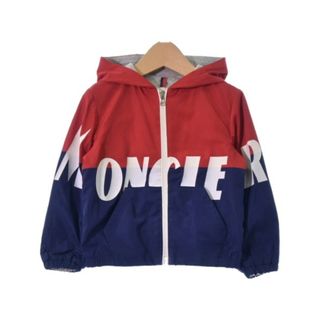 モンクレール(MONCLER)のMONCLER モンクレール ブルゾン（その他） 3A 赤x紺 【古着】【中古】(ジャケット/上着)