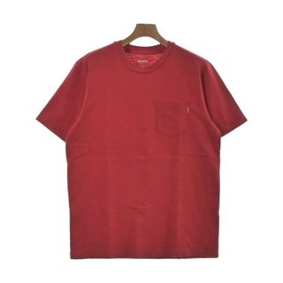 シュプリーム(Supreme)のSupreme シュプリーム Tシャツ・カットソー M 赤 【古着】【中古】(Tシャツ/カットソー(半袖/袖なし))