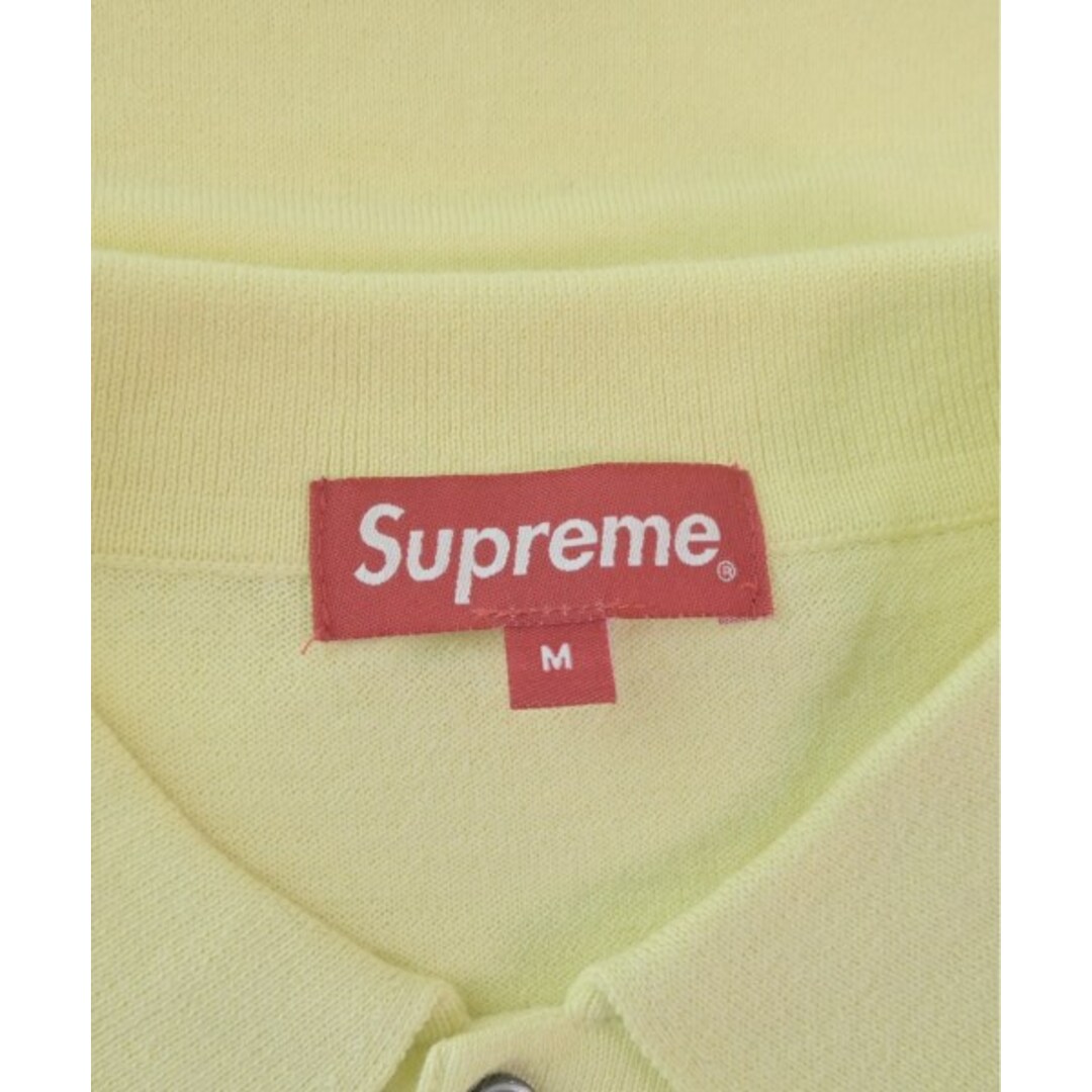 Supreme(シュプリーム)のSupreme シュプリーム ニット・セーター M 黄 【古着】【中古】 メンズのトップス(ニット/セーター)の商品写真