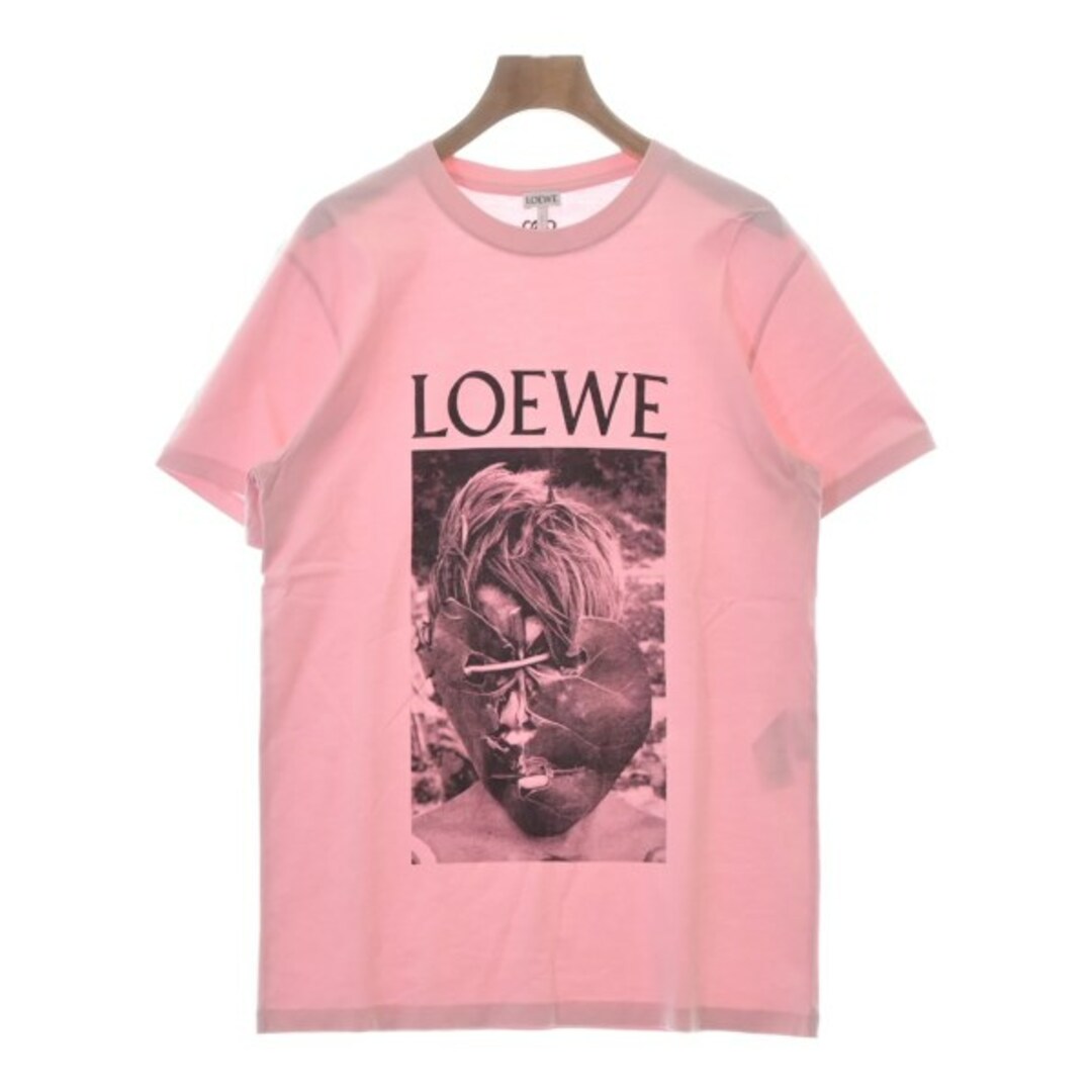 LOEWE ロエベ Tシャツ・カットソー S ピンク 【古着】【中古】 | フリマアプリ ラクマ