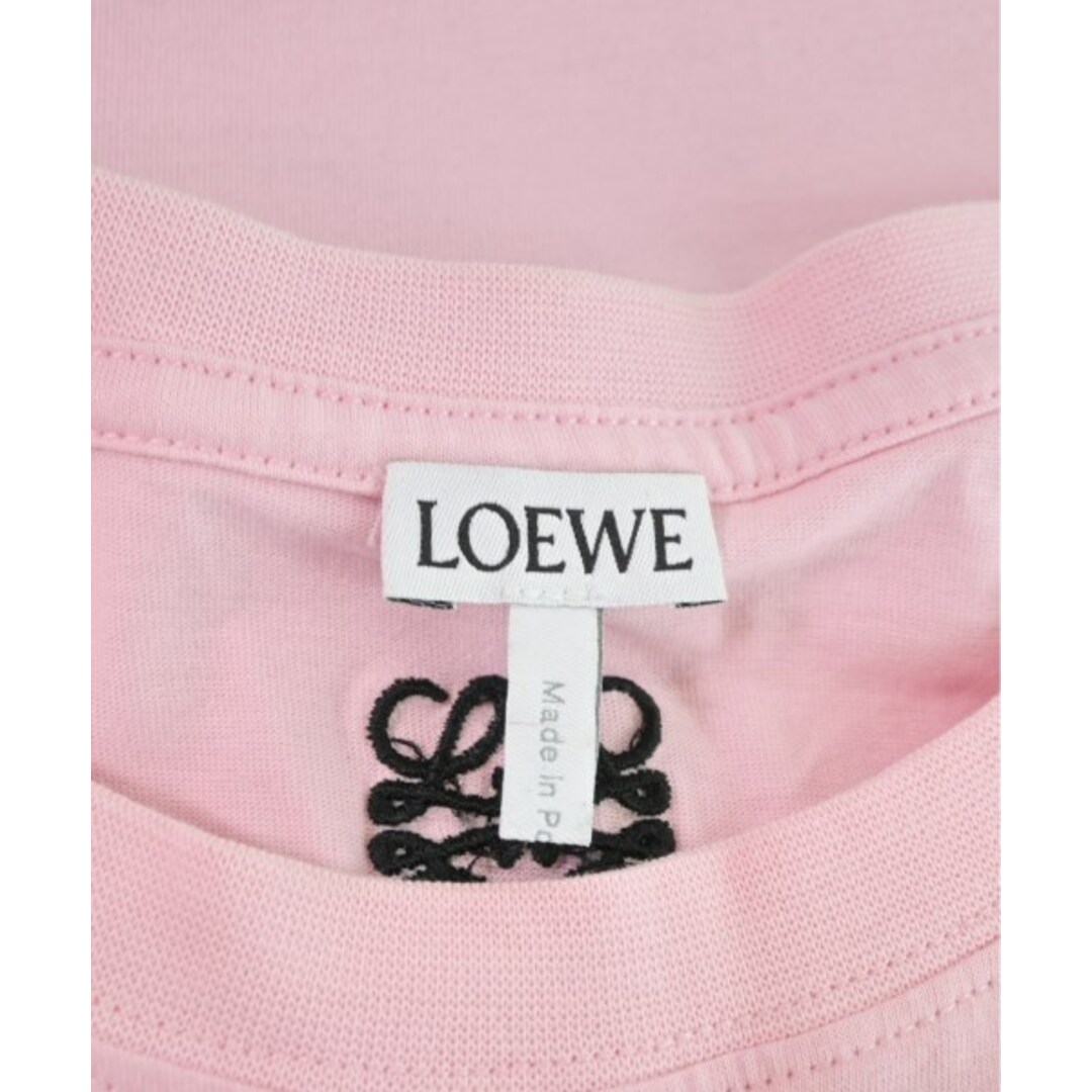 LOEWE ロエベ Tシャツ・カットソー S ピンク 【古着】【中古】