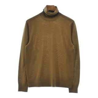 ドリスヴァンノッテン(DRIES VAN NOTEN)のDRIES VAN NOTEN ニット・セーター S キャメルx黒 【古着】【中古】(ニット/セーター)