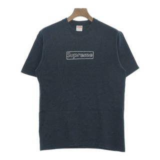 シュプリーム(Supreme)のSupreme シュプリーム Tシャツ・カットソー S 紺 【古着】【中古】(Tシャツ/カットソー(半袖/袖なし))