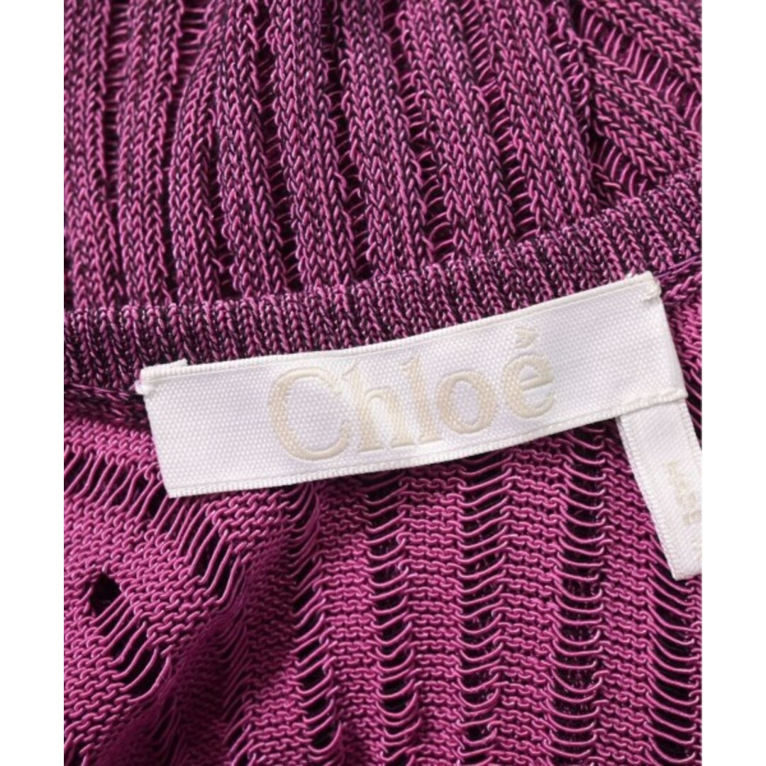 Chloe クロエ ワンピース 紫系 XS 2121523D0088 Chloe クロエ ワンピース XS 紫系 【古着】