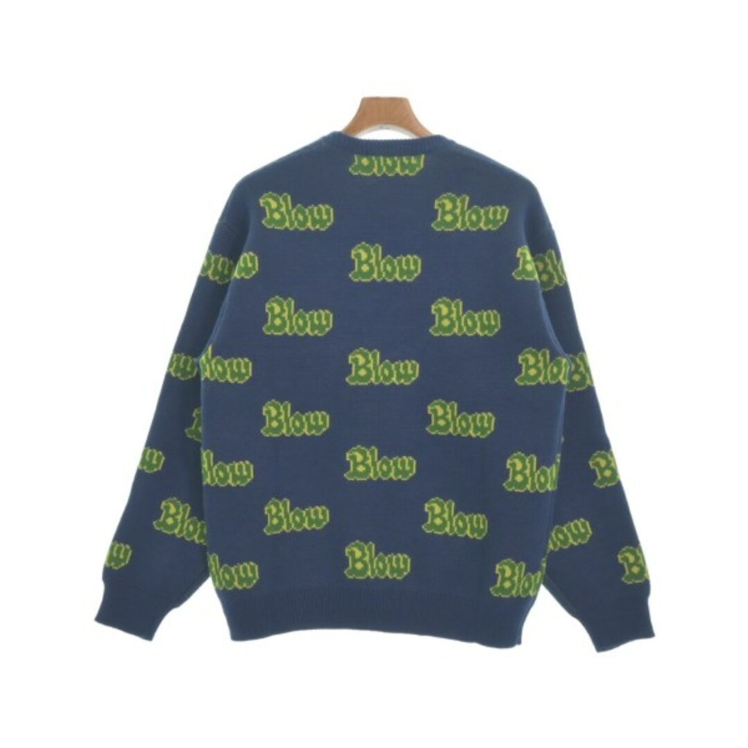 Supreme(シュプリーム)のSupreme シュプリーム ニット・セーター S 青x黄x緑(総柄) 【古着】【中古】 メンズのトップス(ニット/セーター)の商品写真