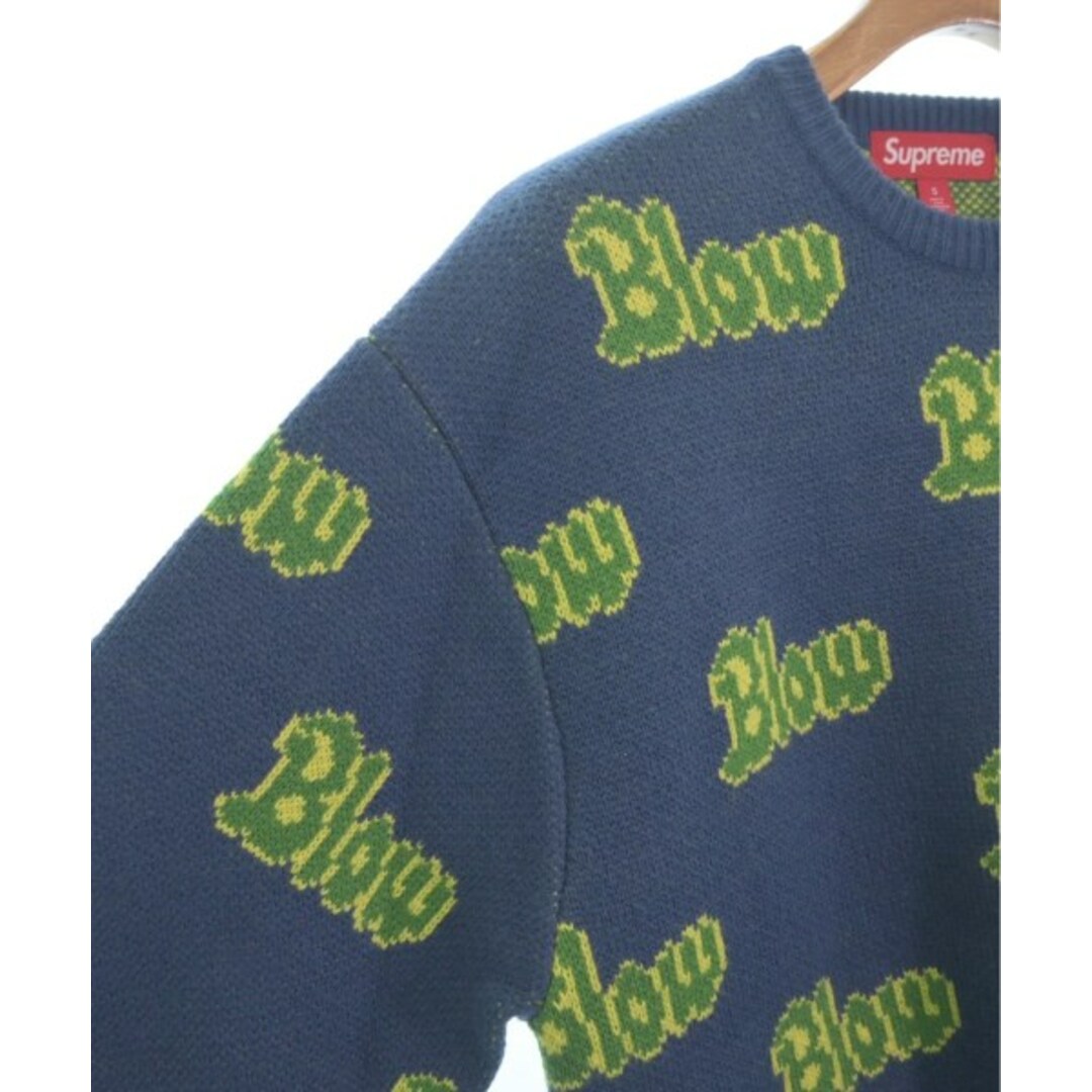Supreme - Supreme シュプリーム ニット・セーター S 青x黄x緑 Supreme - Supreme シュプリーム ニット・セーター S 青x黄x緑