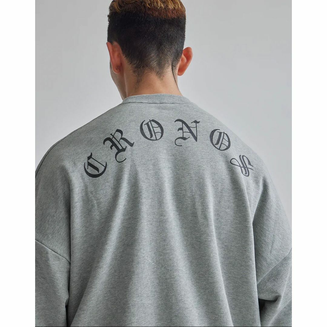 綿100%SIZECRONOS ブラックレター スウェット 3XL XXXL XENO LYFT