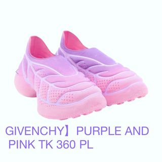 ジバンシィ(GIVENCHY)のGIVENCHY】PURPLE AND PINK TK 360 PL新品(スニーカー)