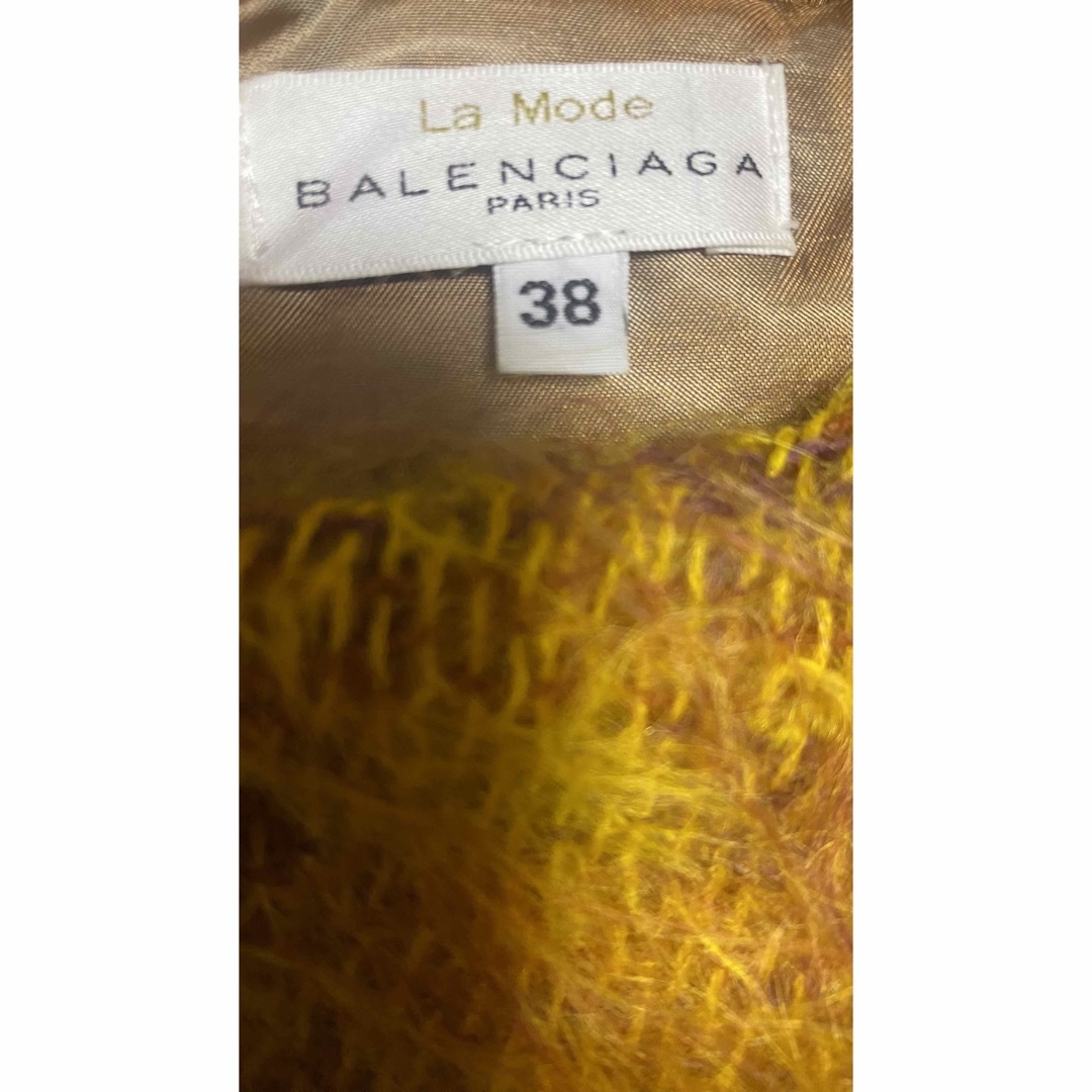 Balenciaga(バレンシアガ)のBALENCIAGA wool１００% 38 レディースのワンピース(ひざ丈ワンピース)の商品写真