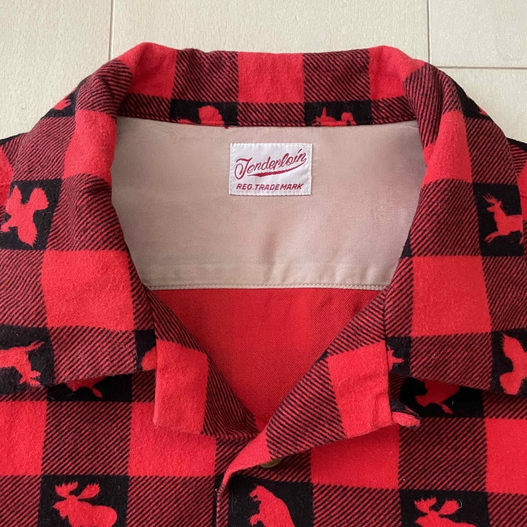 【美品】テンダーロイン 本店限定 T-PRINT FLANNEL