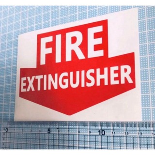 特別価格！アメリカンfire extinguisher消火器消火栓　ステッカー2(その他)