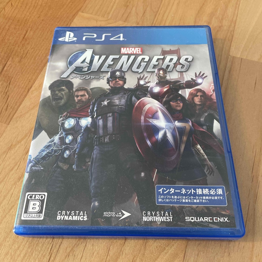 PlayStation4(プレイステーション4)のMarvel’s Avengers（アベンジャーズ） エンタメ/ホビーのゲームソフト/ゲーム機本体(家庭用ゲームソフト)の商品写真
