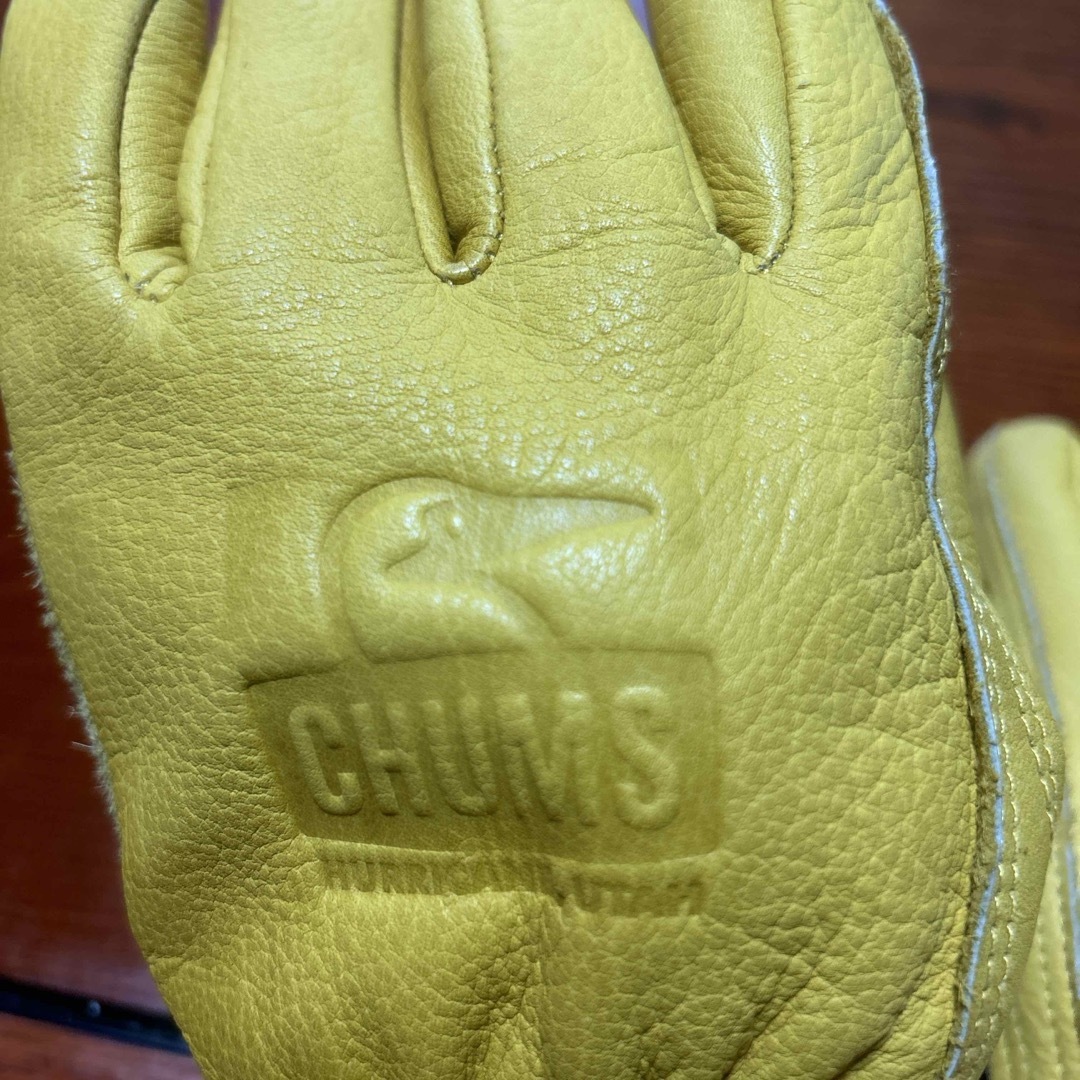 CHUMS(チャムス)のCHUMS牛皮革　手袋 レディースのファッション小物(手袋)の商品写真