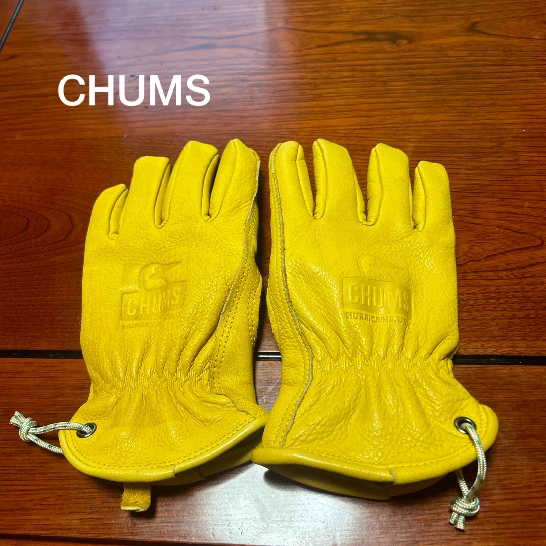 CHUMS(チャムス)のCHUMS牛皮革　手袋 レディースのファッション小物(手袋)の商品写真