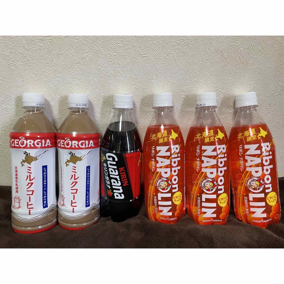 北海道限定 ドリンク6本セット 食品/飲料/酒の飲料(ソフトドリンク)の商品写真