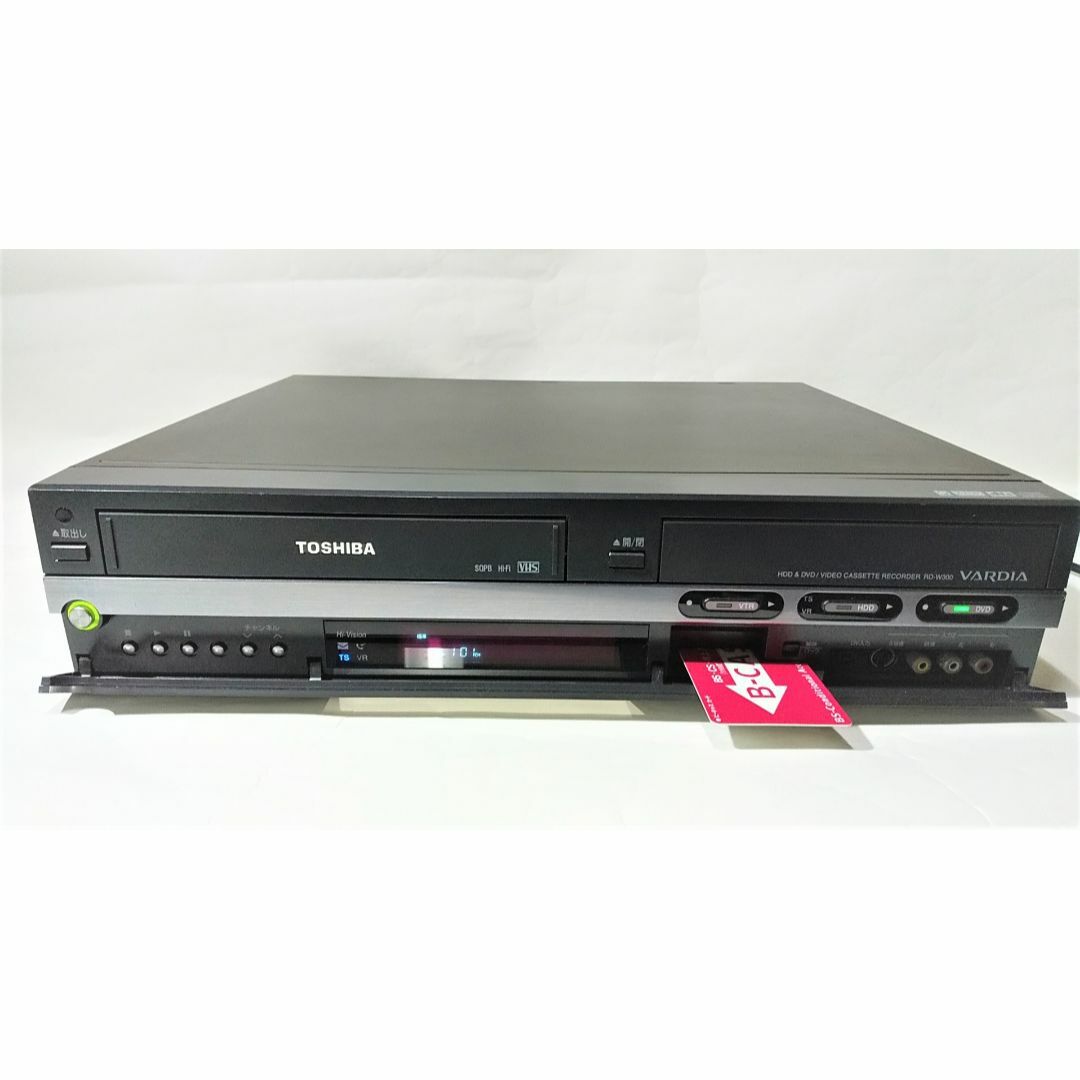 東芝 VARDIA RD-W300 VHS一体型HDD/DVDレコーダーの通販 by First e