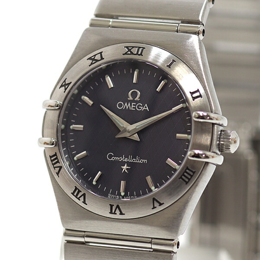 OMEGA オメガ レディース腕時計 コンステレーション　1572.40 グレー文字盤 クォーツ25mmリューズ除くケース厚