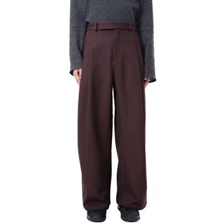 CORNERSTONE 23AW WIDE-LEG PANTS(スラックス)