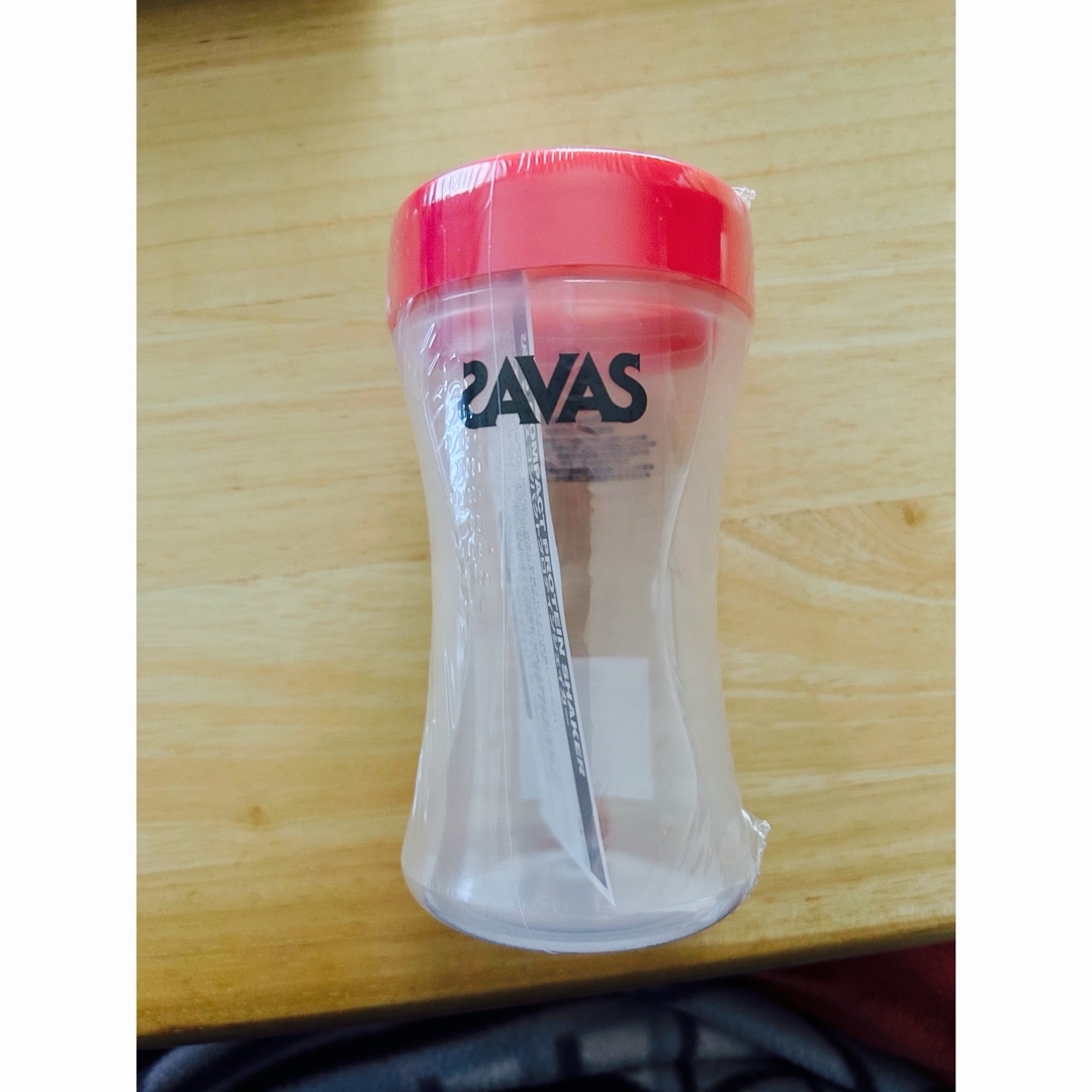 SAVAS(ザバス)のザバス　コンパクト　プロテインシェーカー コスメ/美容のダイエット(エクササイズ用品)の商品写真