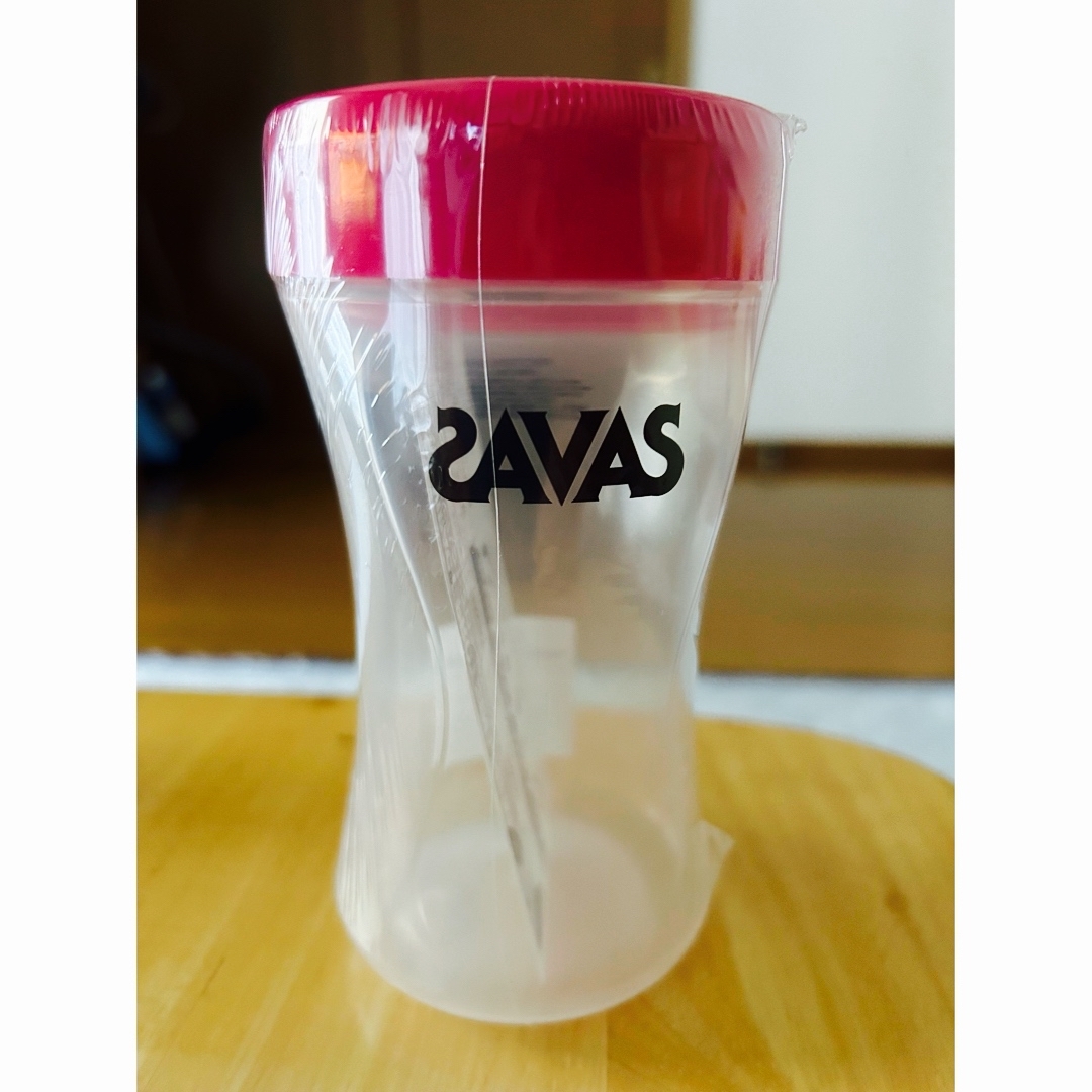 SAVAS(ザバス)のザバス　コンパクト　プロテインシェーカー コスメ/美容のダイエット(エクササイズ用品)の商品写真