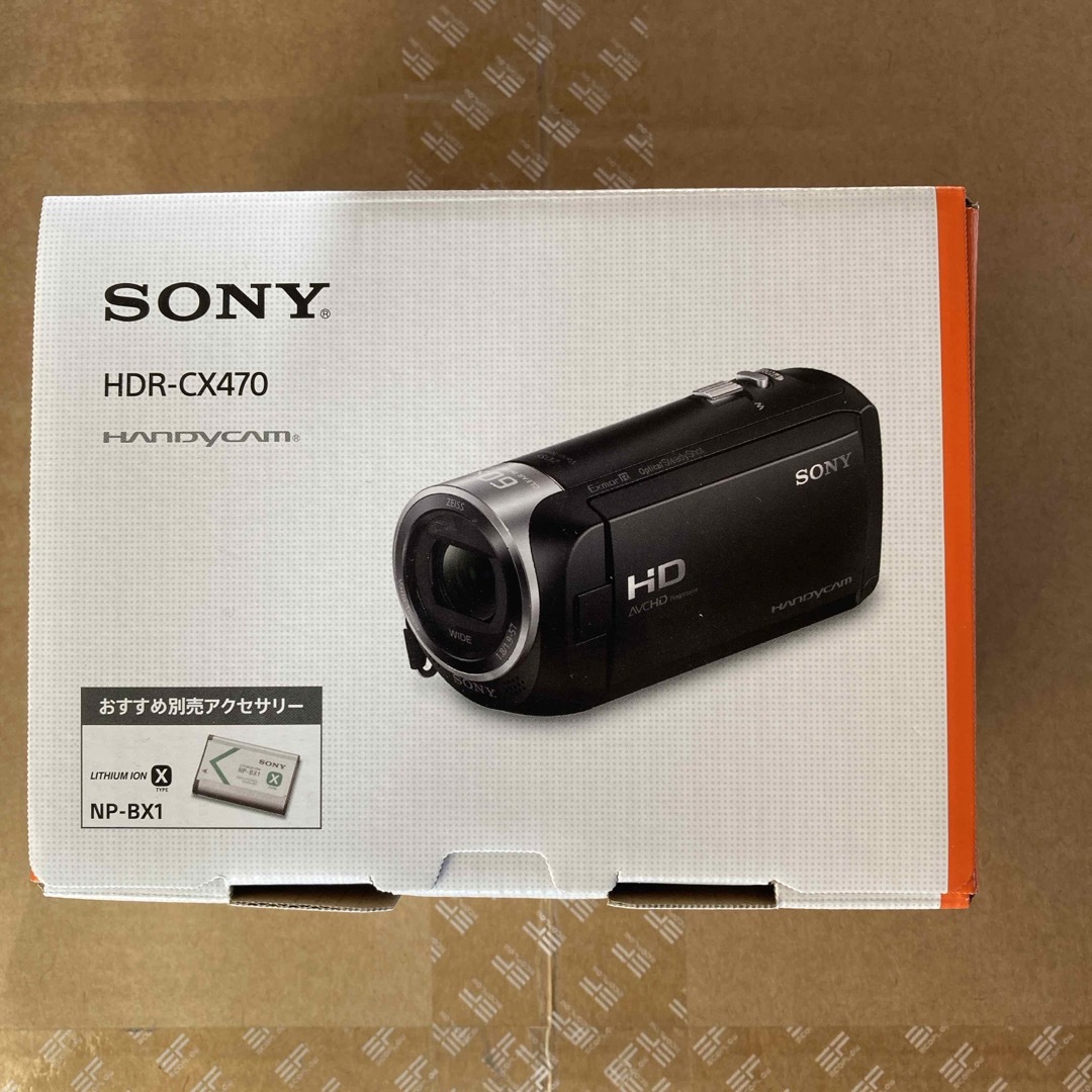 SONY(ソニー)のソニー ビデオカメラ Handycam  HDR-CX470 B スマホ/家電/カメラのカメラ(ビデオカメラ)の商品写真