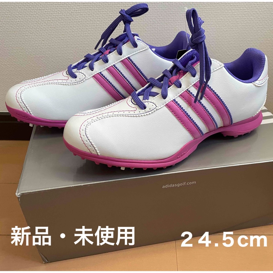 adidas(アディダス)のアディダス　ゴルフジュース２４.５ スポーツ/アウトドアのゴルフ(シューズ)の商品写真