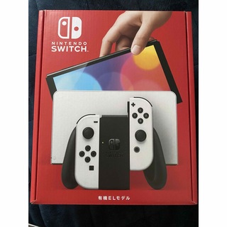 ニンテンドースイッチ(Nintendo Switch)の新品　Nintendo Switch 本体 有機ELモデル ホワイト(家庭用ゲーム機本体)