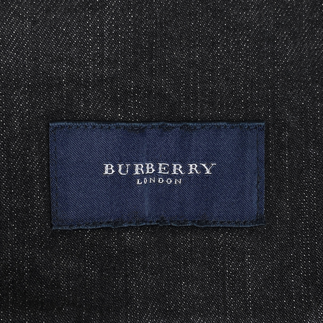 BURBERRY(バーバリー)のバーバリー ロゴボタン デニムジャケット メンズ L 【中古】 メンズのジャケット/アウター(Gジャン/デニムジャケット)の商品写真