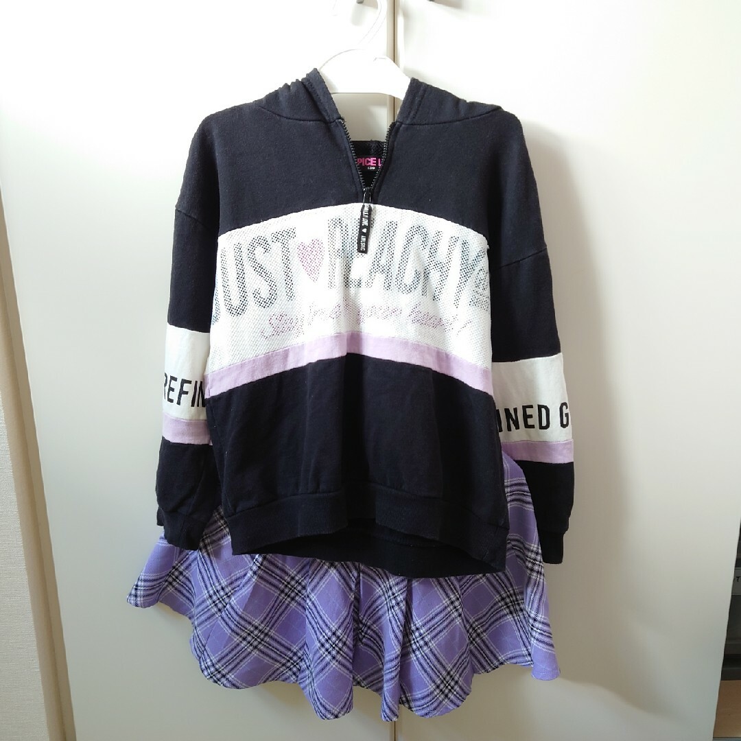 女の子上下セット　１３０サイズ キッズ/ベビー/マタニティのキッズ服女の子用(90cm~)(その他)の商品写真