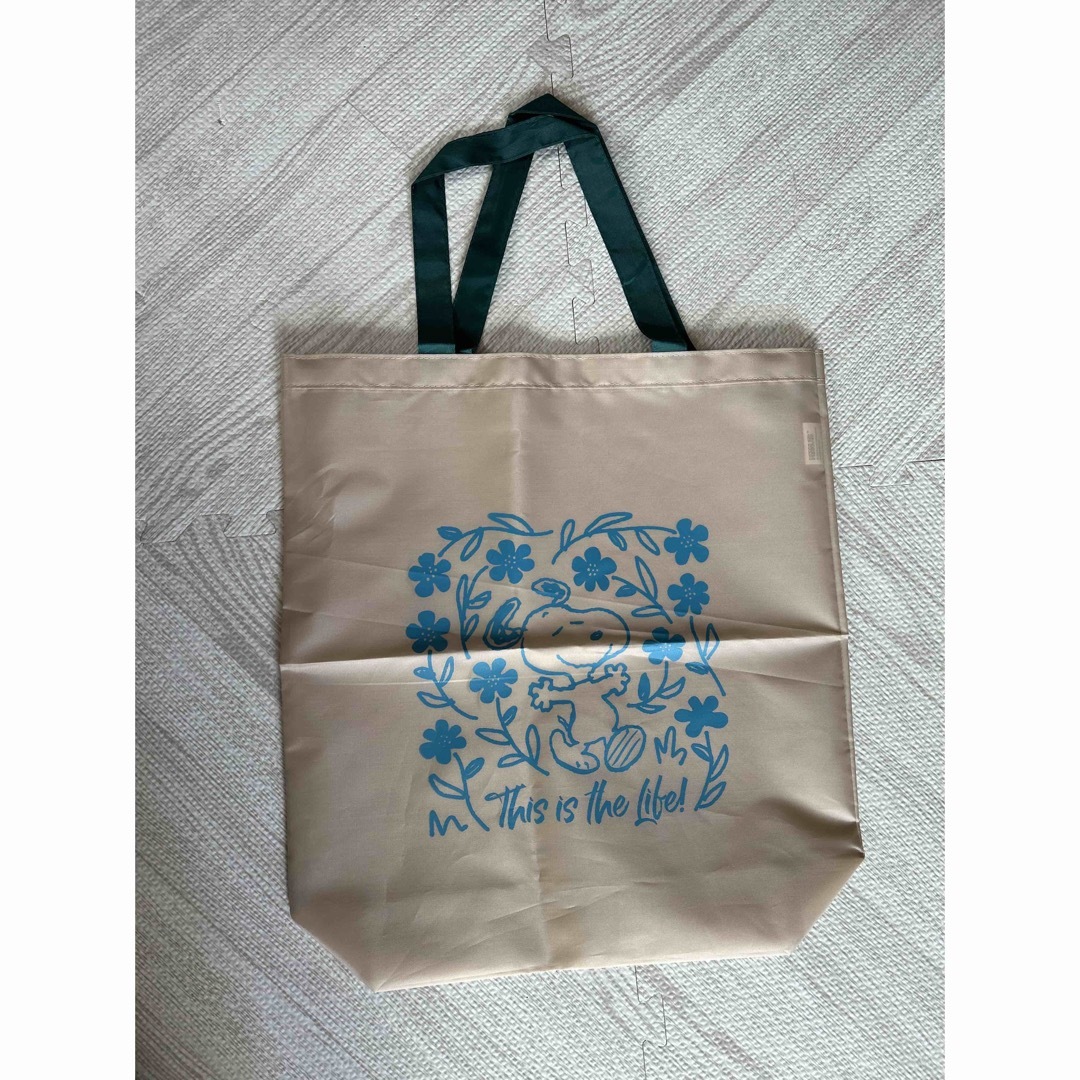SNOOPY(スヌーピー)のスヌーピー☆エコバッグとキッチン用ふきんのSET！ レディースのバッグ(エコバッグ)の商品写真