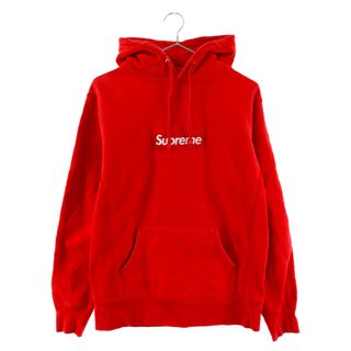 シュプリーム(Supreme)のSUPREME シュプリーム 12AW Box Logo Hooded Shirt ボックスロゴ プルオーバースウェットパーカー レッド(パーカー)