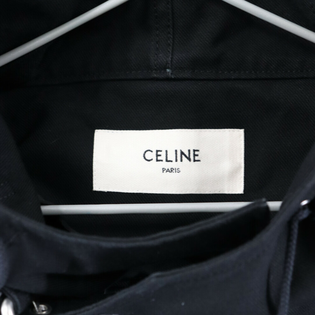 celine(セリーヌ)のCELINE セリーヌ 19SS×クリスチャンマークレー WHOOMOOOOM パッチワークモッズコート アウター 2W001597C ブラック メンズのジャケット/アウター(モッズコート)の商品写真