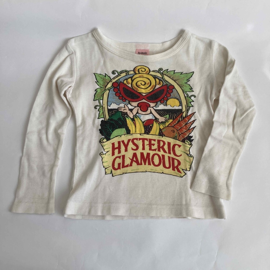 HYSTERIC GLAMOUR(ヒステリックグラマー)のヒステリックミニ　長袖Tシャツ100㎝ キッズ/ベビー/マタニティのキッズ服男の子用(90cm~)(Tシャツ/カットソー)の商品写真