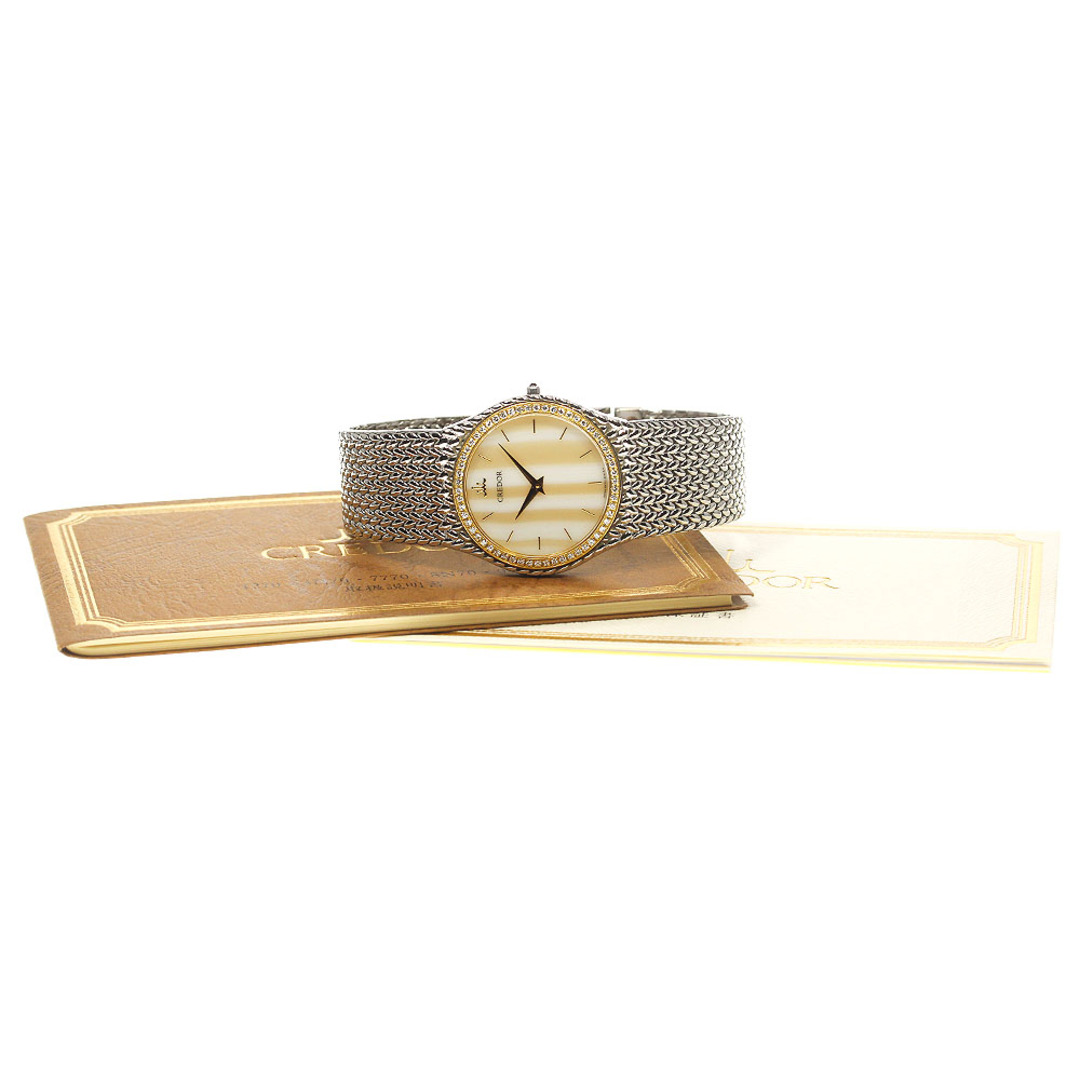 SEIKO(セイコー)のセイコー SEIKO 8N70-6140 クレドール ダイヤベゼル クォーツ メンズ 保証書付き_793289 メンズの時計(腕時計(アナログ))の商品写真