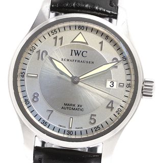 インターナショナルウォッチカンパニー(IWC)のIWC SCHAFFHAUSEN IW325313 スピットファイヤー マークXV デイト 自動巻き メンズ 良品 _793114(腕時計(アナログ))