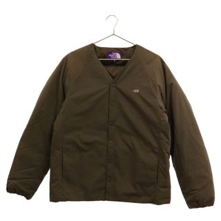 ザノースフェイス(THE NORTH FACE)のTHE NORTH FACE PURPLE LABEL ノースフェイスパープルレーベル Down Cardigan ダウン ロゴ カーディガン カーキ ND2059N(カーディガン)