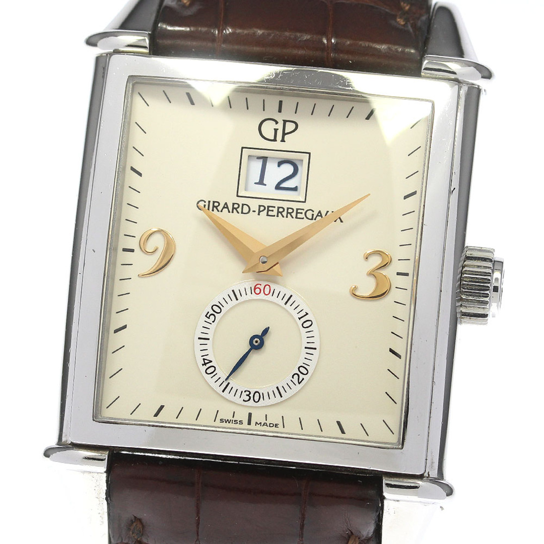 ジラール・ペルゴ GIRARD-PERREGAUX 25805 ヴィンテージ 1945 デイト スモールセコンド 自動巻き メンズ _792583なしケースサイズ