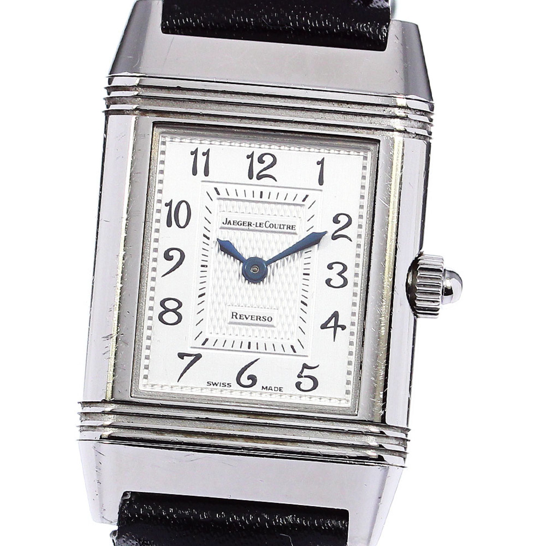 Jaeger-LeCoultre(ジャガールクルト)のジャガー・ルクルト JAEGER-LECOULTRE 266.8.44 レベルソ デュエット ダイヤモンド 手巻き レディース _579741 レディースのファッション小物(腕時計)の商品写真
