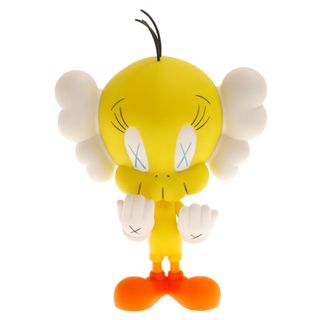 メディコムトイ(MEDICOM TOY)のMEDICOM TOY メディコムトイ Original Fake×TWEETY オリジナルフェイク トゥイーティー KAWS カウズ フィギュア 人形 イエロー(その他)