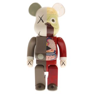 メディコムトイ(MEDICOM TOY)のMEDICOM TOY メディコムトイ BE@RBRICK 400% KAWS COMPANION ベアブリック カウズ コンパニオン 人体模型フィギュア 人形 レッド(その他)