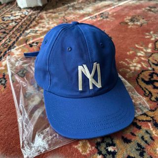 カムズアンドゴーズ(COMESANDGOES)の【新品】NY Cooperstown Ball Cap BLUE クーパーズ(キャップ)