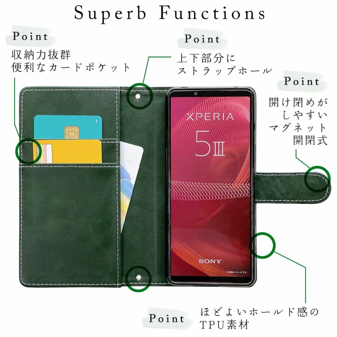 Xperia 5 II SO-52A SOG02 A002SO ケース カバー  スマホ/家電/カメラのスマホアクセサリー(その他)の商品写真