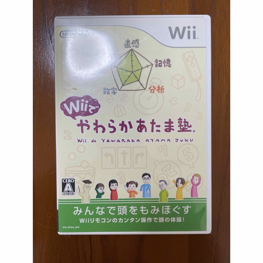 Wiiでやわらかあたま塾