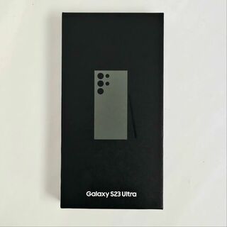 サムスン(SAMSUNG)のGalaxy S23 Ultra 256GB グリーン SIMフリー 【極美品】(スマートフォン本体)