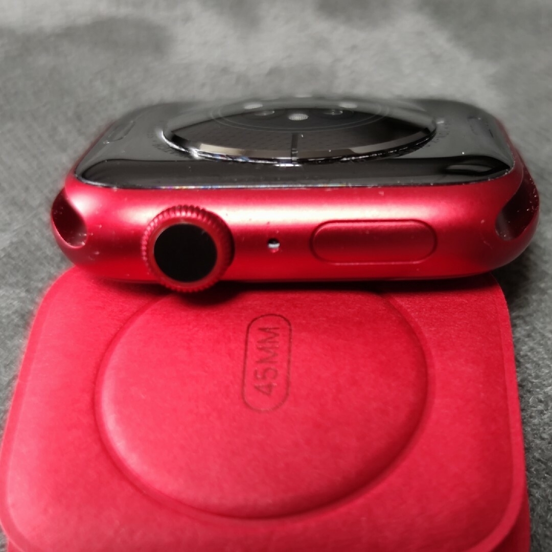 Apple Watch(アップルウォッチ)の使用期間短 美品 APPLE WATCH8 45 RDAL PRD 20220 スマホ/家電/カメラのスマートフォン/携帯電話(その他)の商品写真
