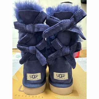 アグ(UGG)のUGG ネイビー ムートンブーツ(ブーツ)