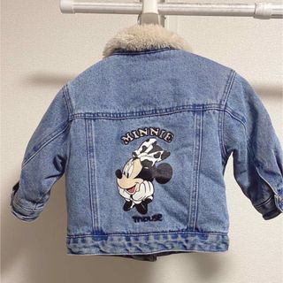 ザラキッズ(ZARA KIDS)のZARA キッズ　ミニーちゃん　アウター(ジャケット/上着)